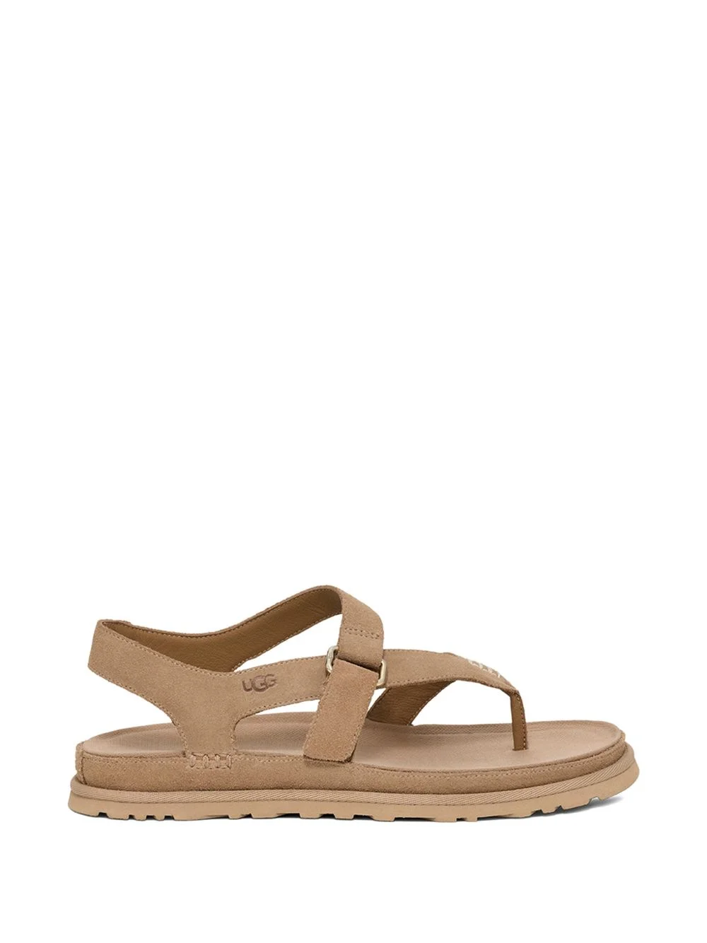 buckle T-strap sandals - 1
