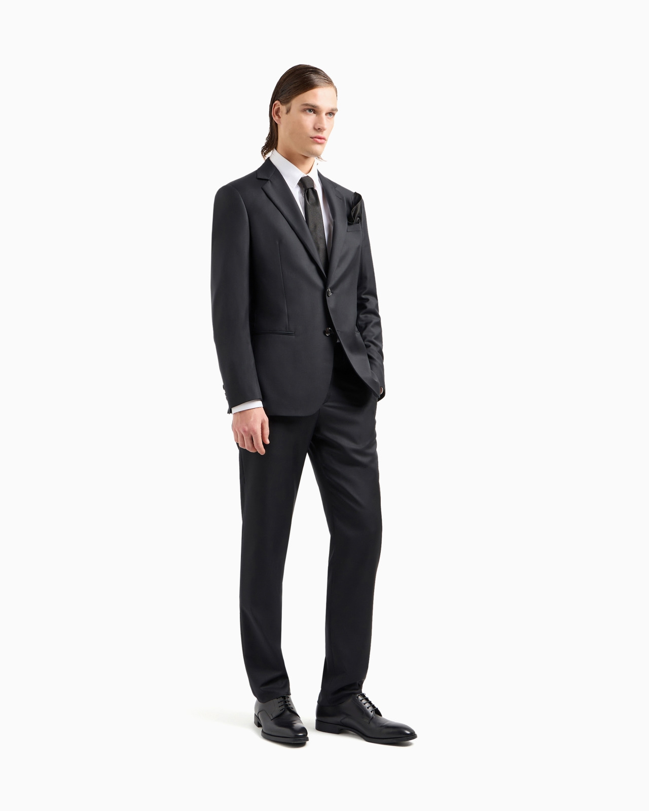 Soho Line single-breasted suit in wool and cashmere - 2