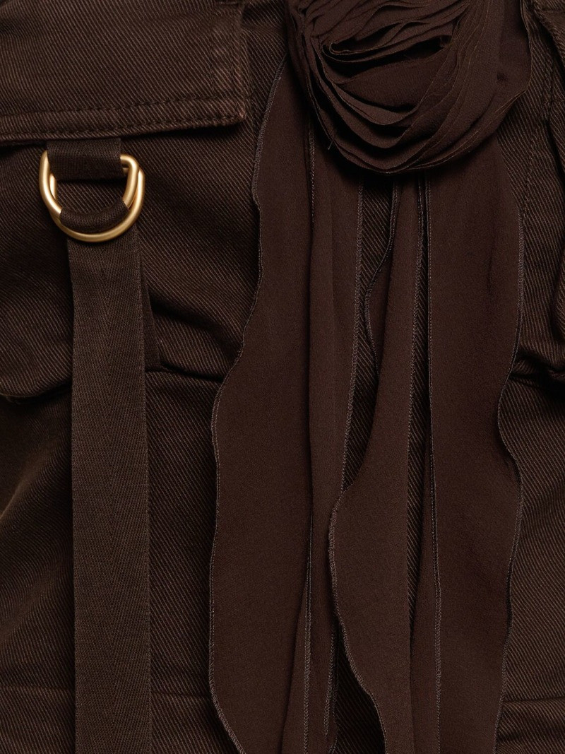 LVR Exclusive silk georgette long dress 5