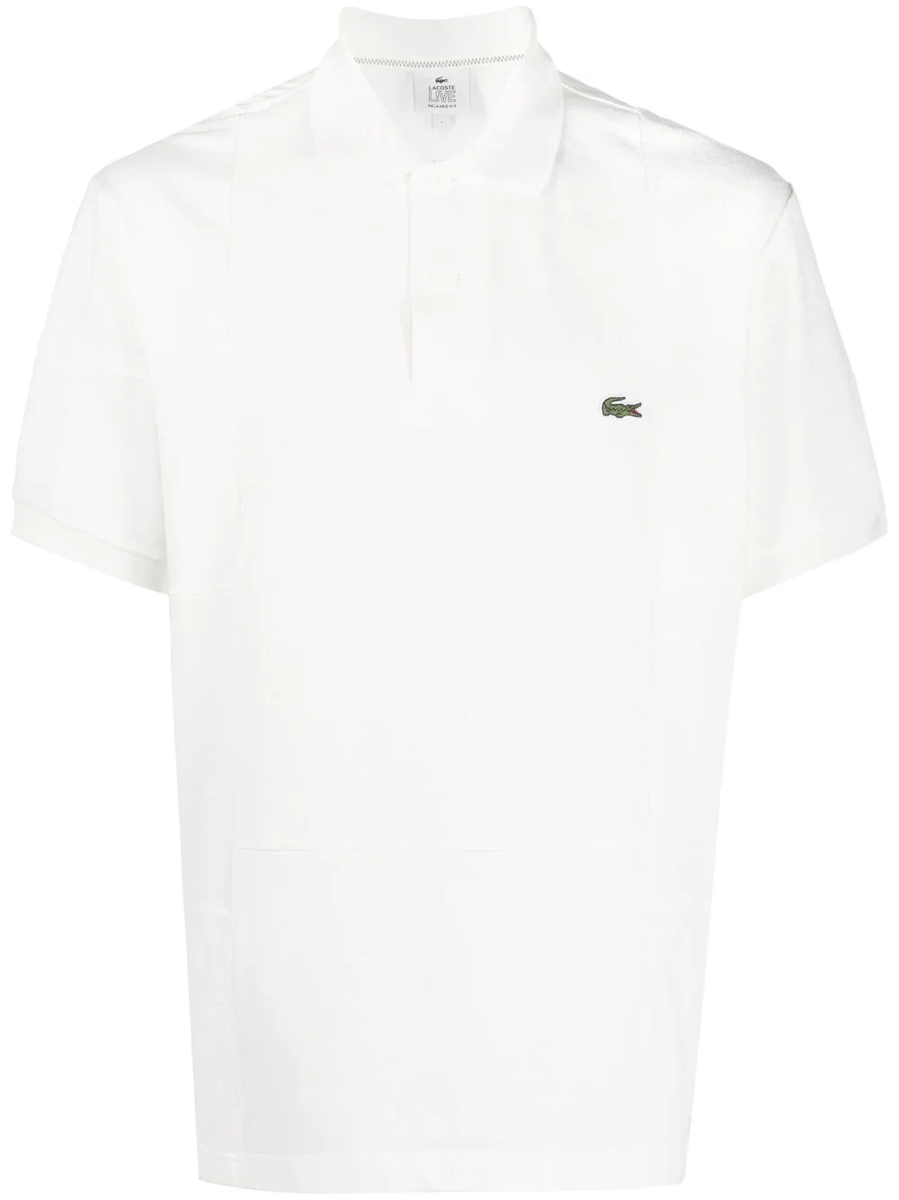 embroidered logo polo shirt - 1