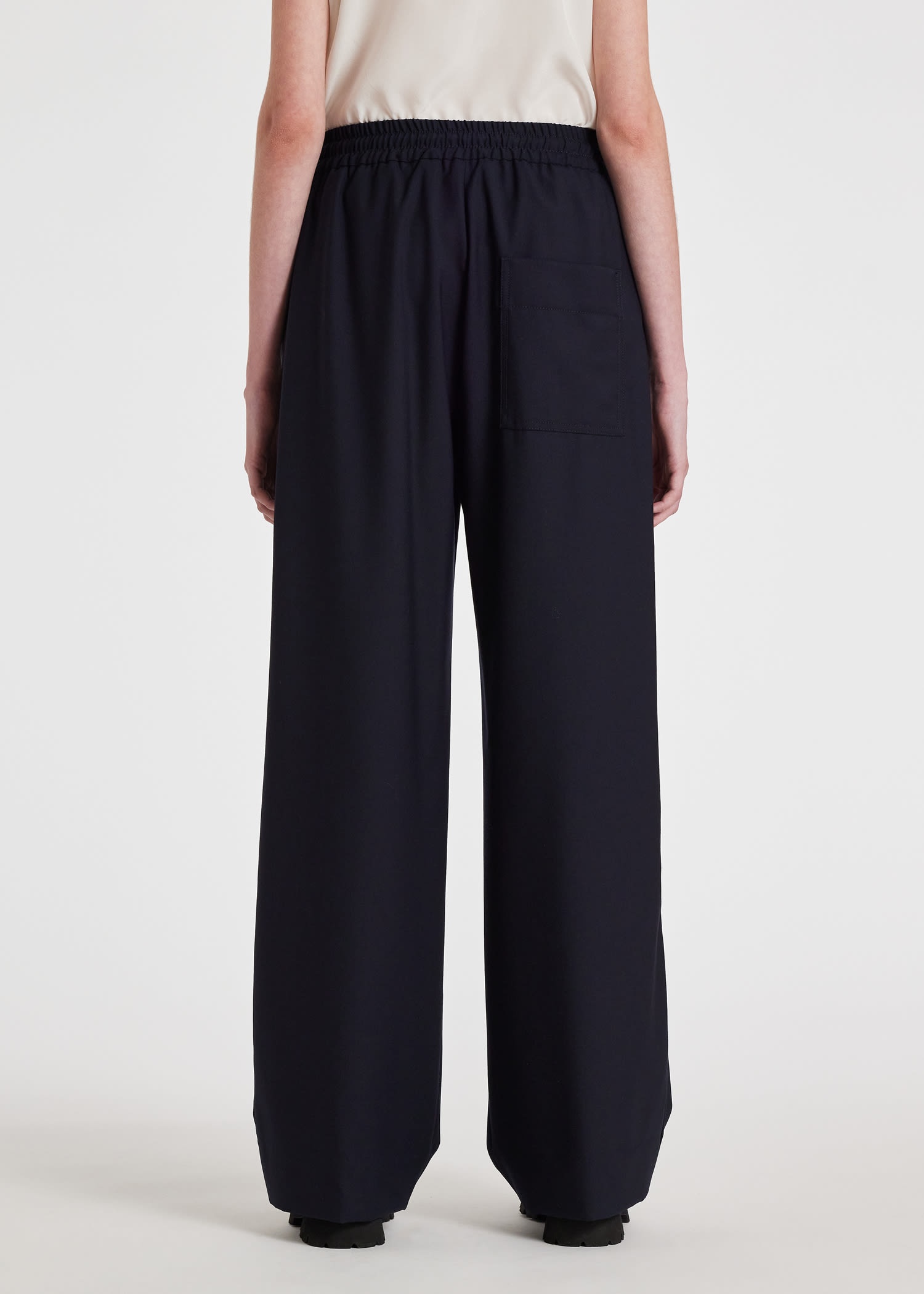 A Suit To Travel In - Drawstring Wide Leg Pants - 4