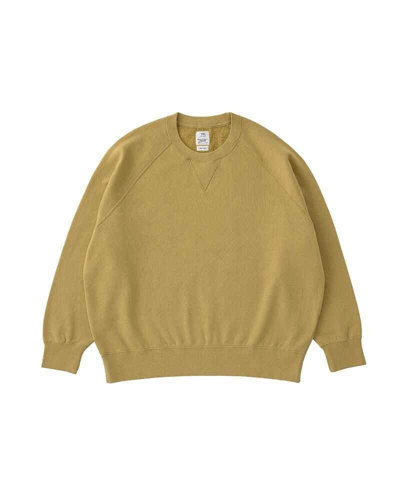 AMPLUS CREW L/S W (C/WS) MUSTARD - 1