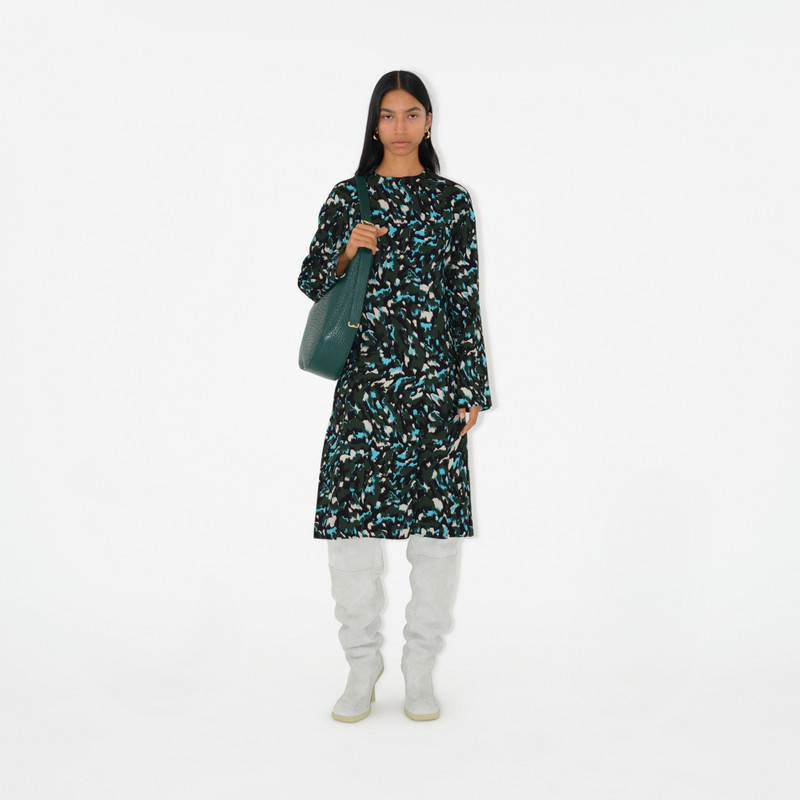 Gold-plated Large Hollow Hoop Earrings 4