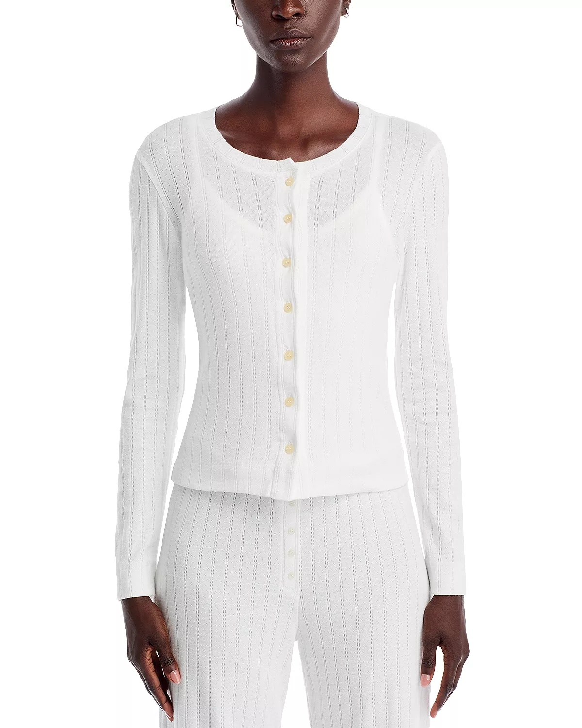 Crewneck Cardigan - 11