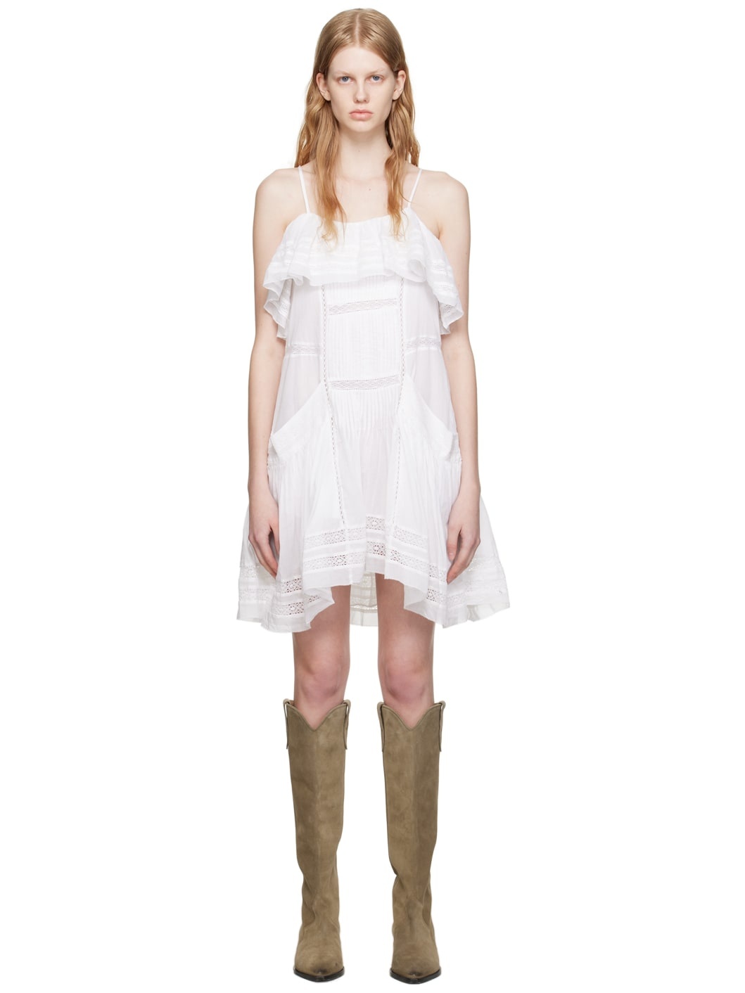 White Moly Minidress - 1