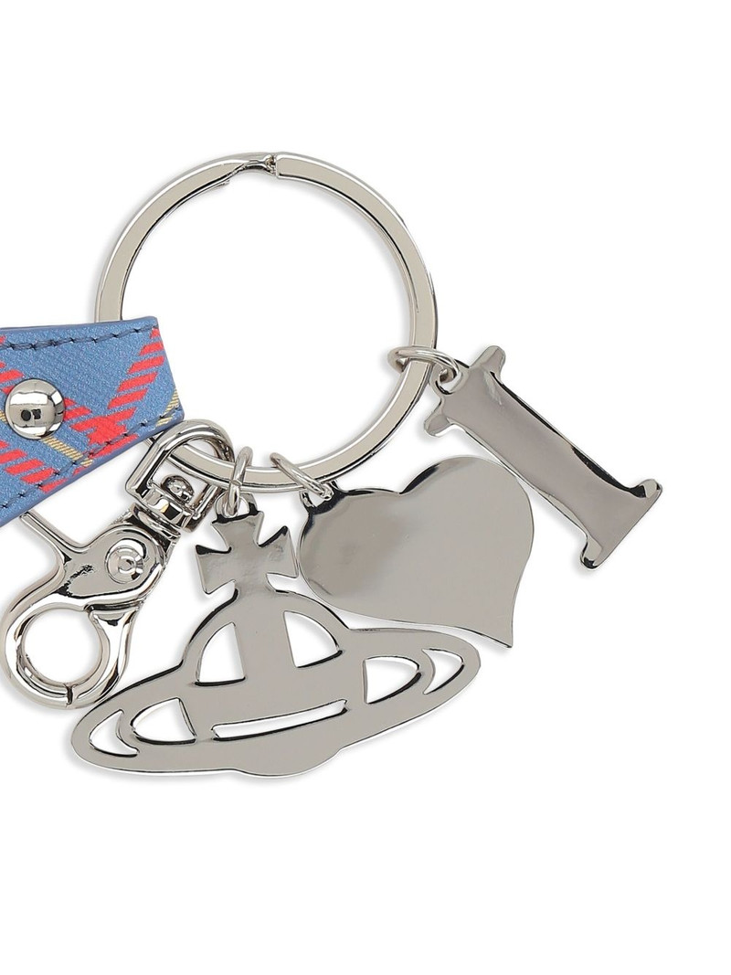 Vivienne Westwood I Love Orb keyring outlook