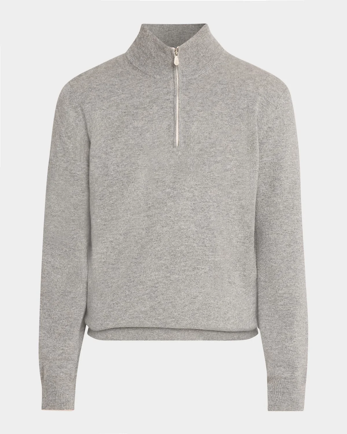Men's Cashmere Quarter-Zip Sweater - 1