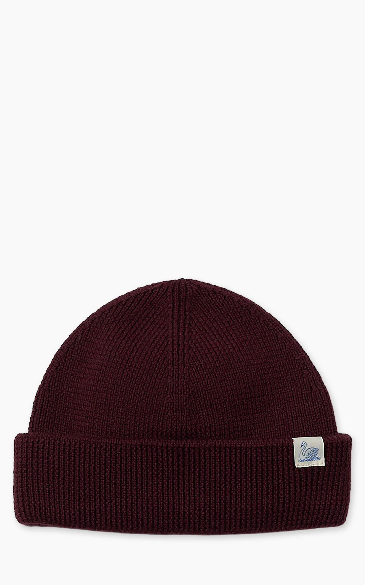 MERZ B. SCHWANEN MWBN05 MERINO BEANIE BURGUNDY - 1