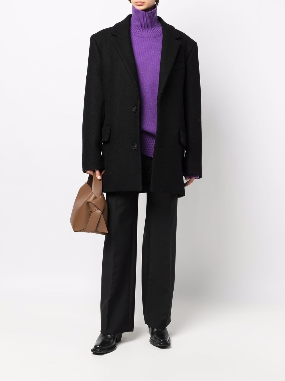 single-breasted blazer jacket - 3
