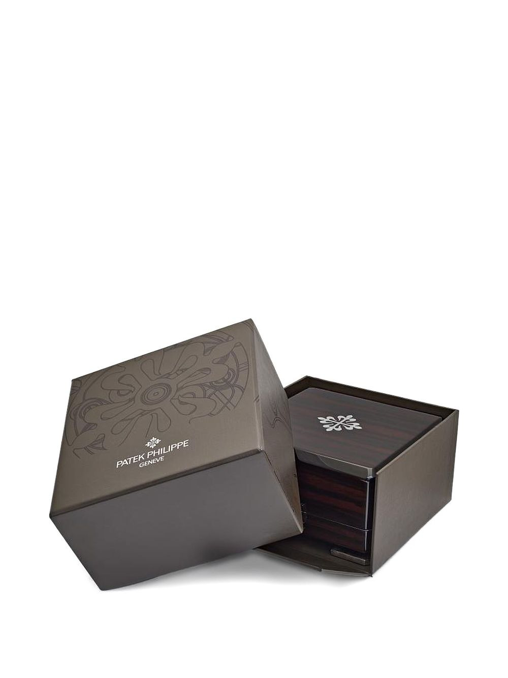 18K white gold Nautilus square cufflinks - 5