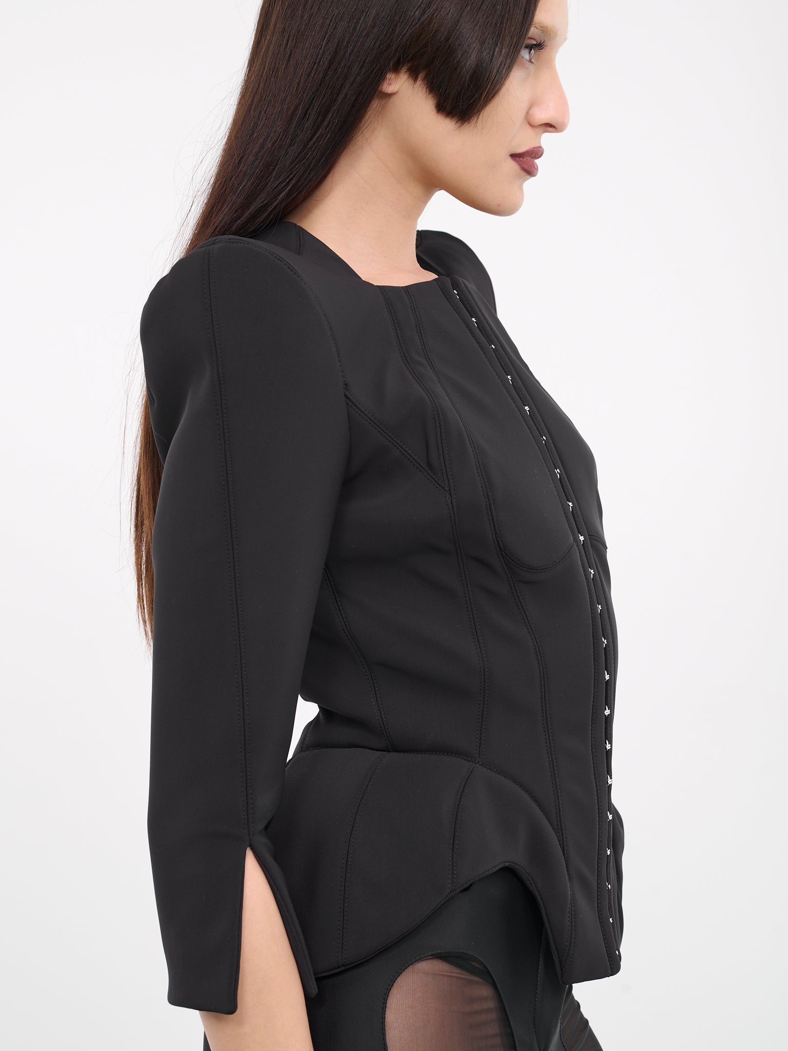 Curvy Structured Jacket - 5