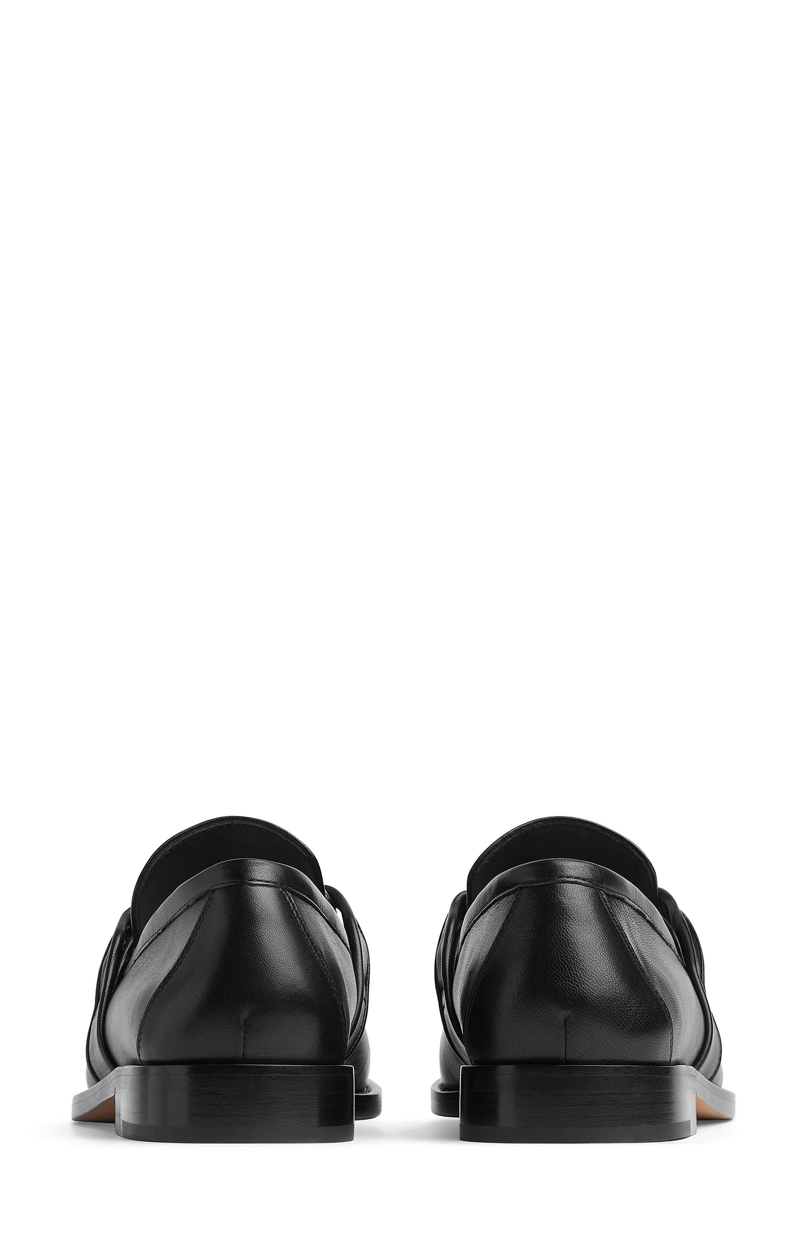 Bottega Veneta Astaire Knot Bit Loafer in Black at Nordstrom - 8