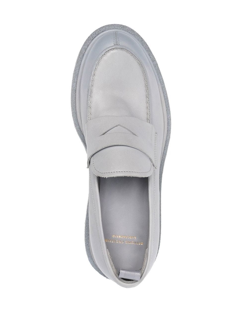 ombrÃ© spray-paint effect loafers - 4
