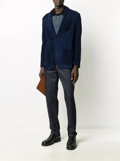 Etro single-breasted regular-fit blazer outlook