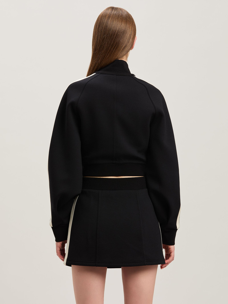 Neoprene cropped track jacket 5