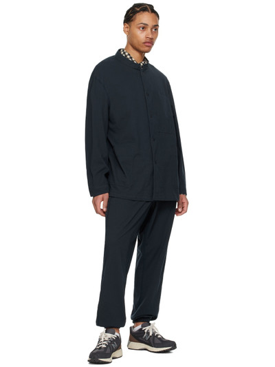 Nanamica Navy Drawstring Trousers outlook