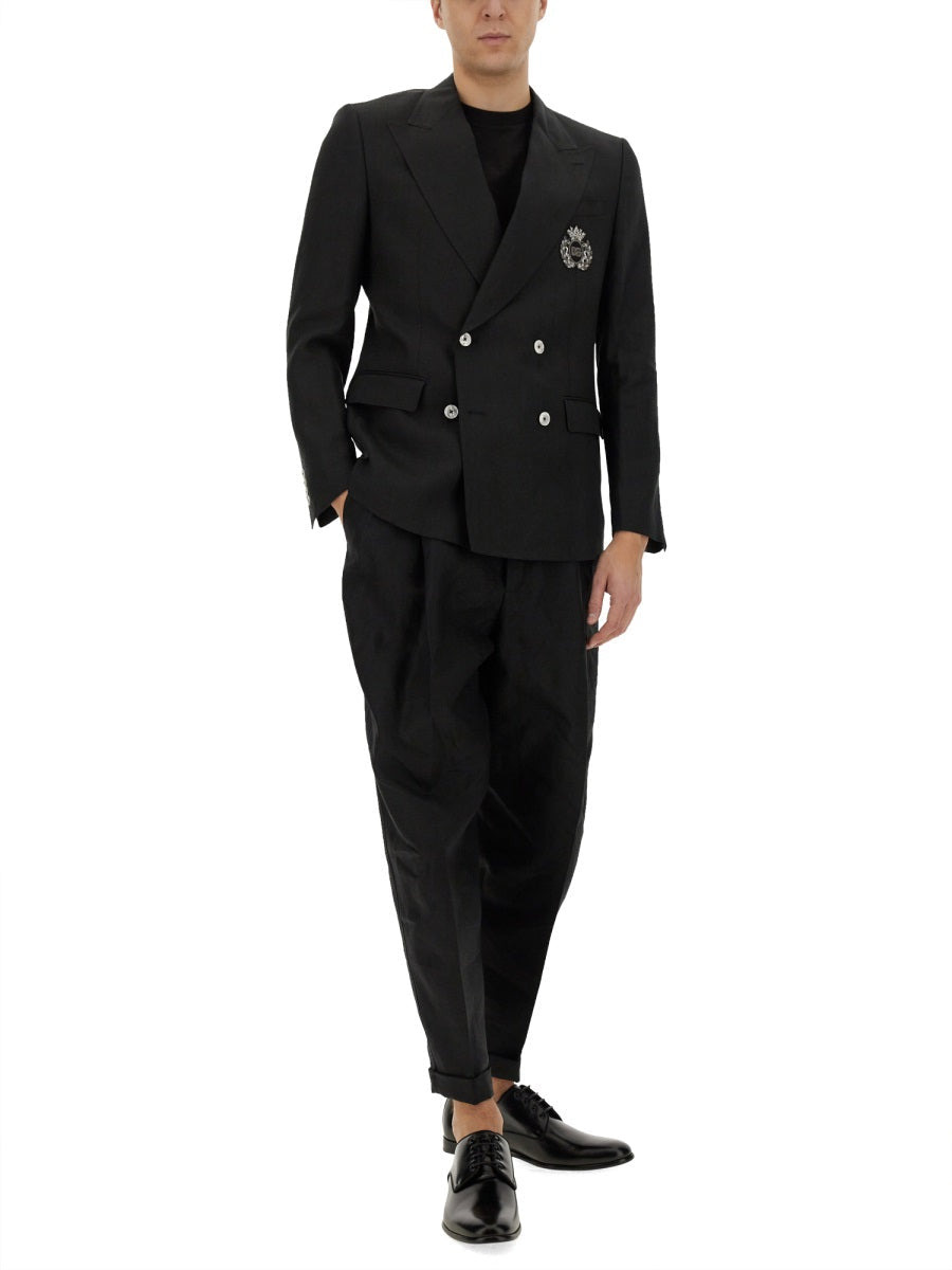 Dolce & Gabbana Men Double-Breasted Jacket - 2