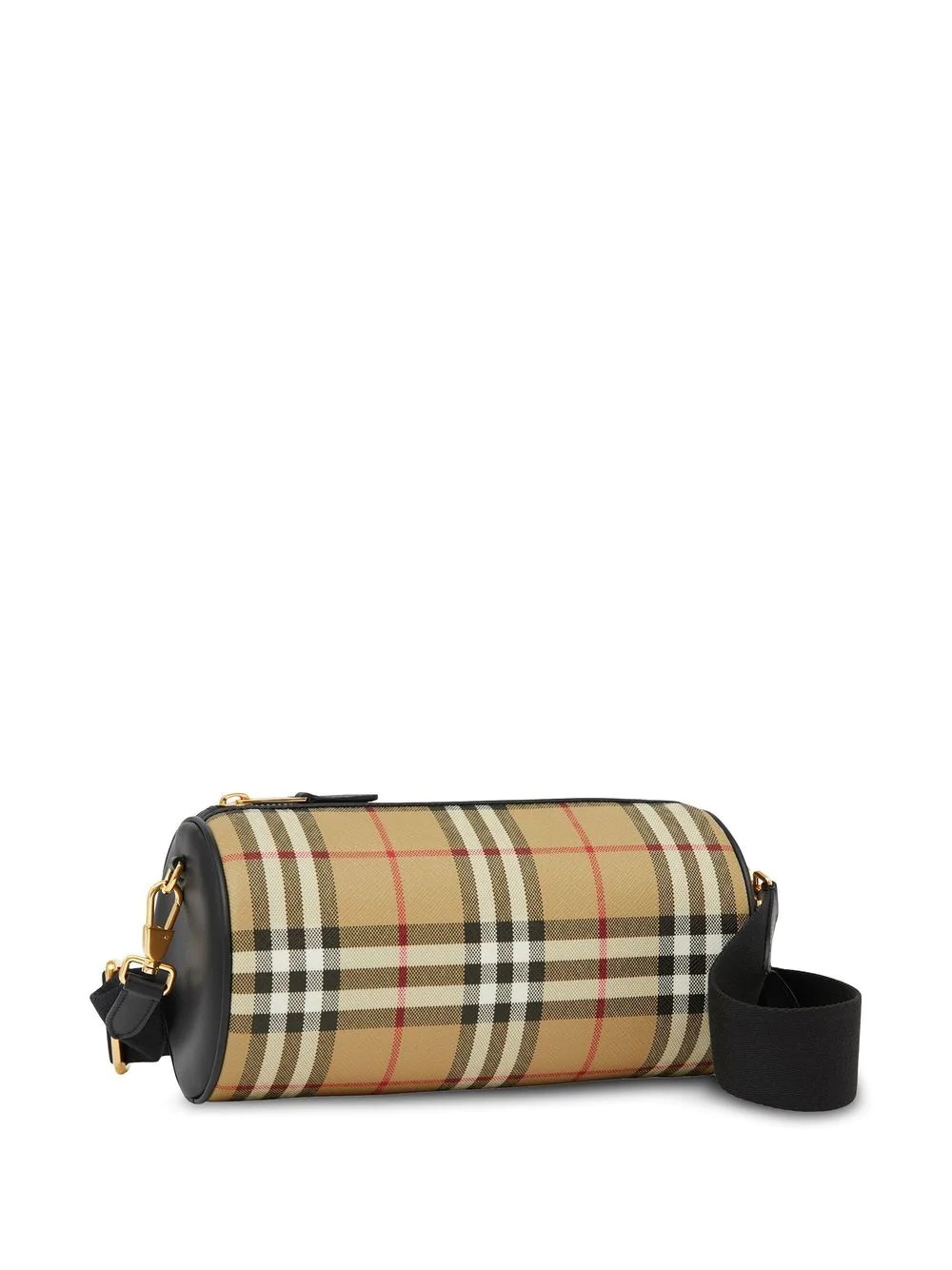 Vintage Check crossbody barrel bag - 3