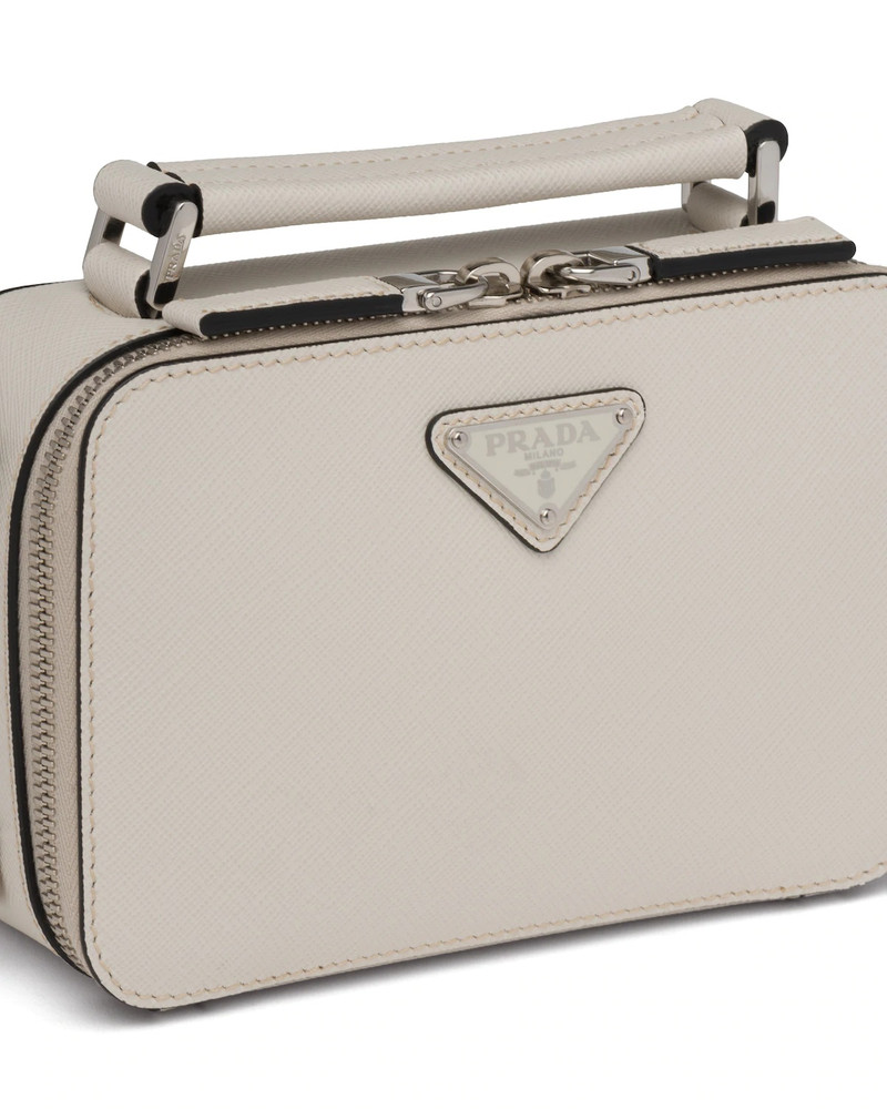 Prada Brique Saffiano Leather Cross-Body Bag 6