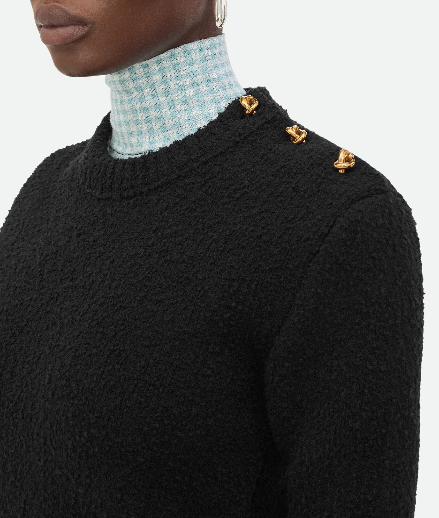 Wool Boucle Jumper - 4