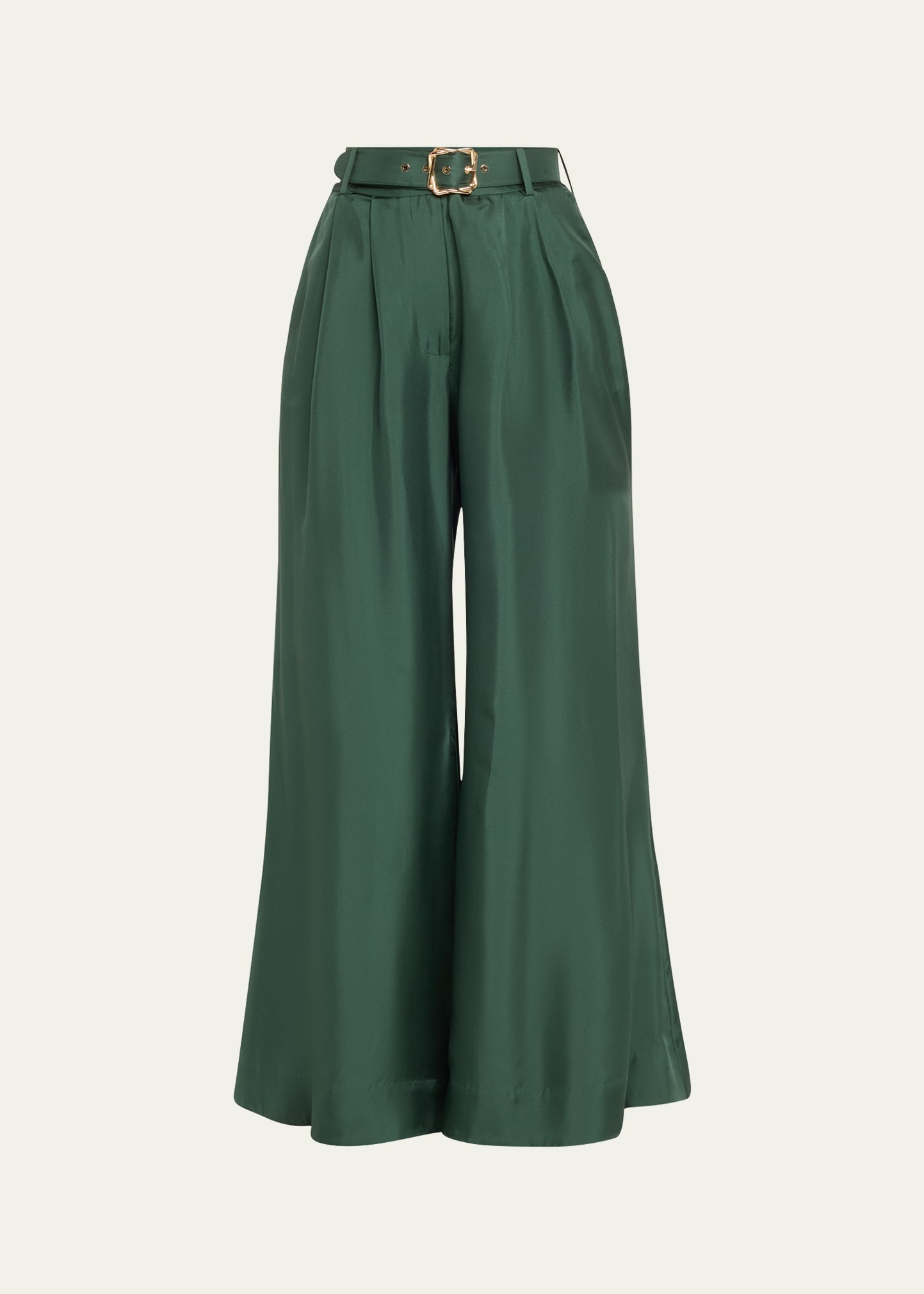 Pavilion Belted Wide-Leg Pants - 1