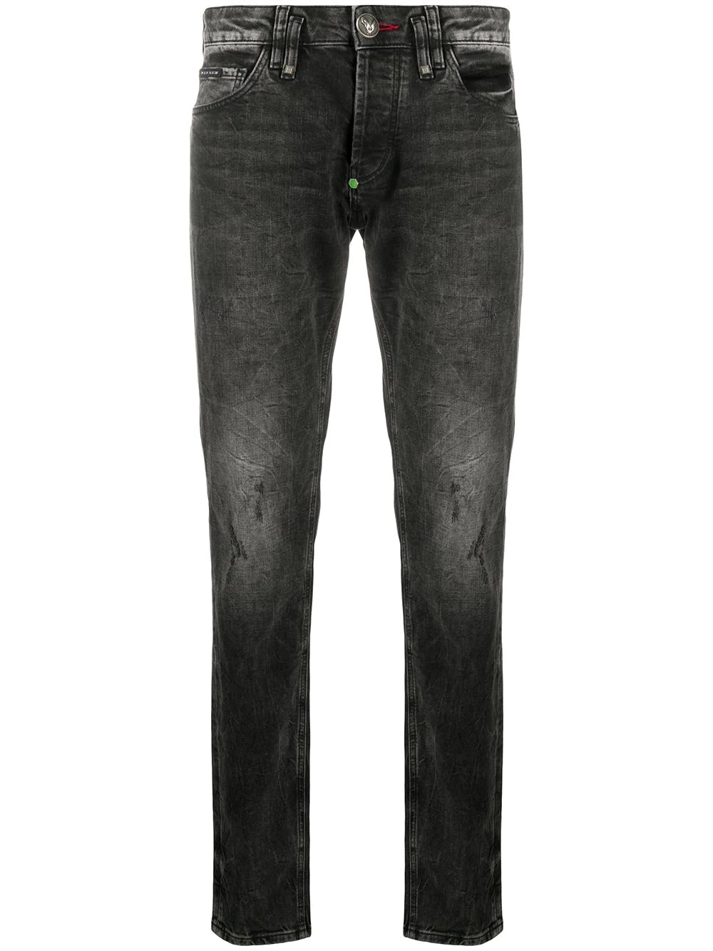 Skull straight cut jeans - 1