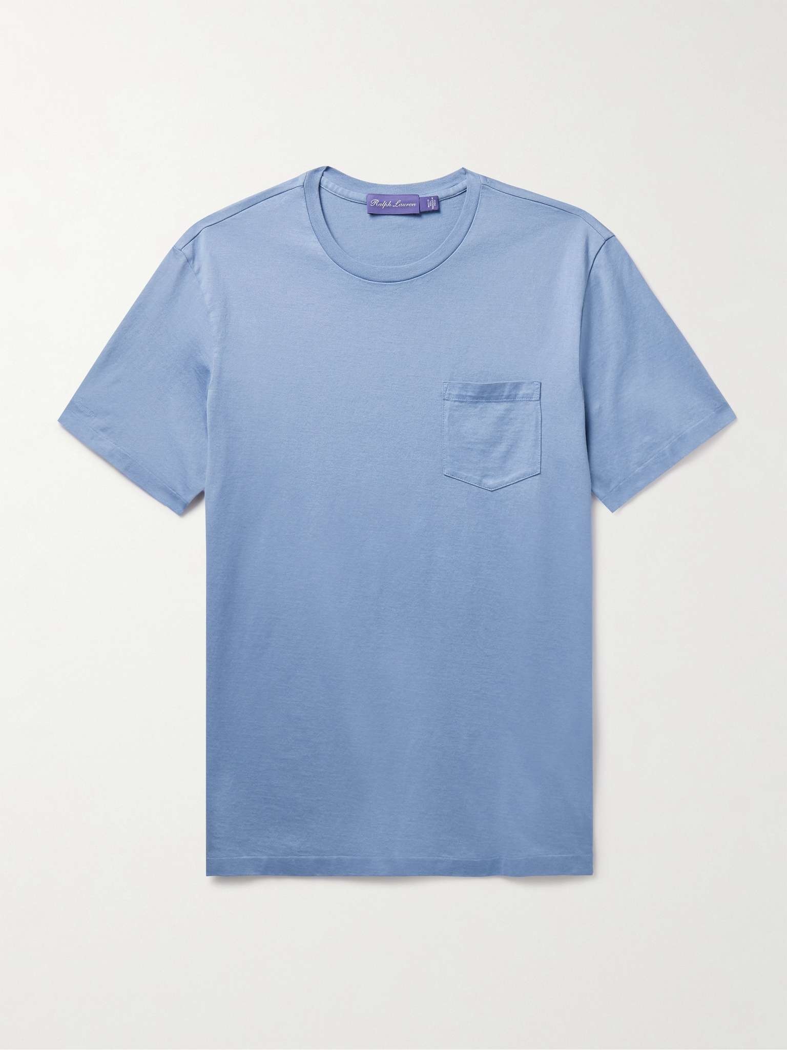 Garment-Dyed Cotton-Jersey T-Shirt - 1