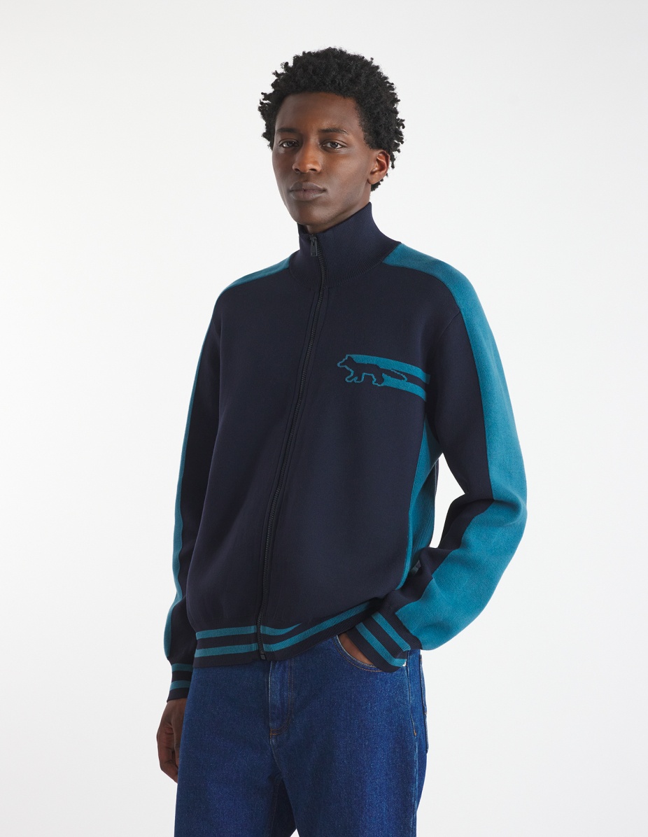 FLASH FOX ZIPPED CARDIGAN - 3
