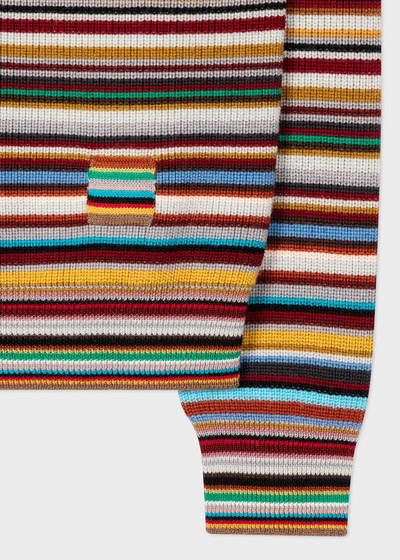 Paul Smith 'Signature Stripe' Roll Neck Sweater outlook