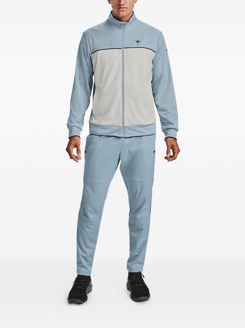Under Armour Project Rock two-tone zip-up track jacket outlook