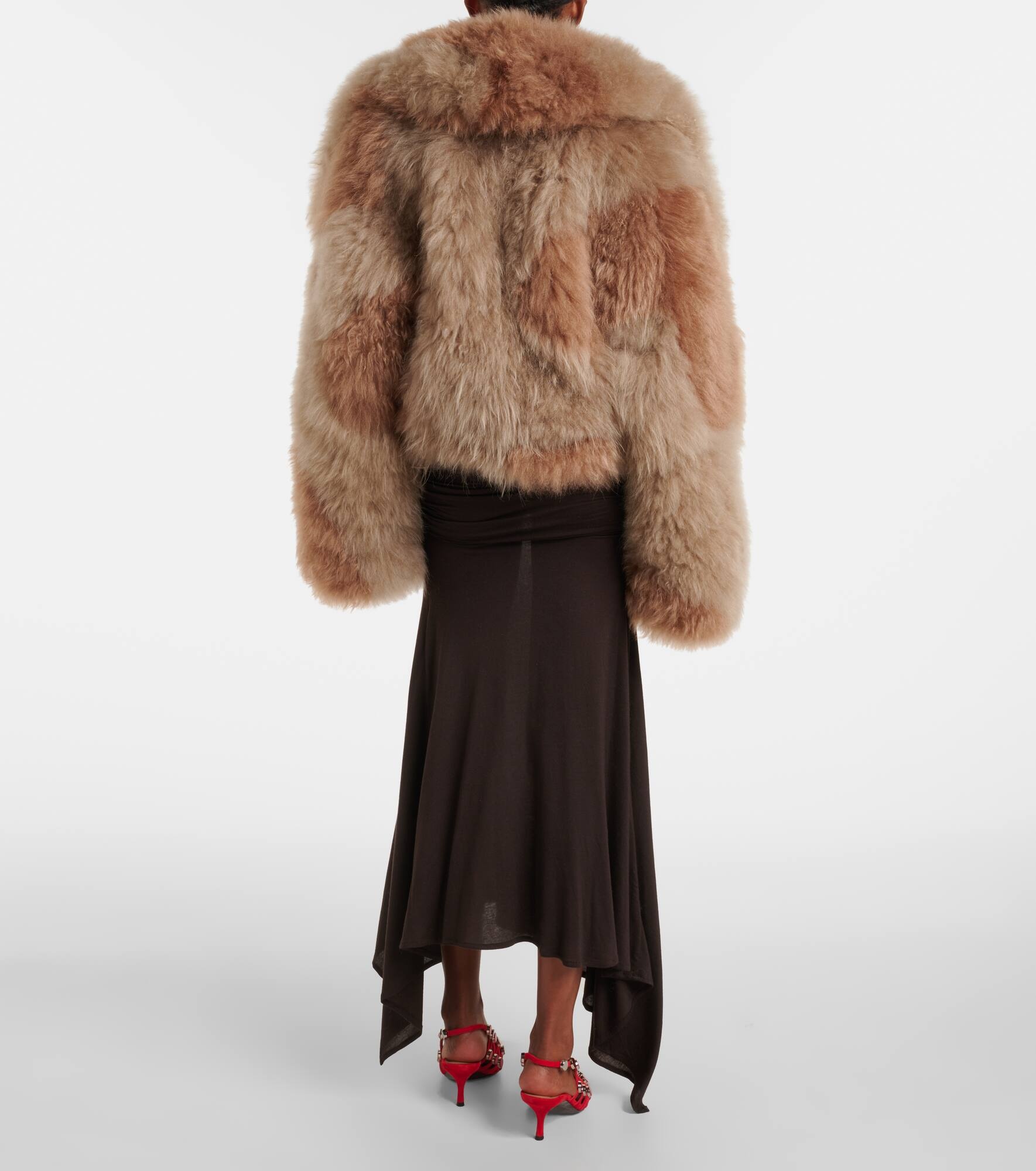 Shearling bomber jacket - 3