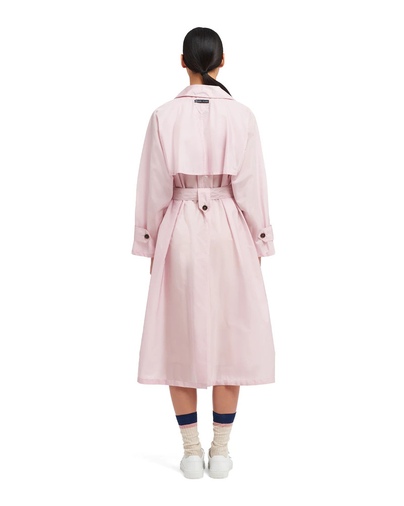 Lightweight Nylon trench coat 4