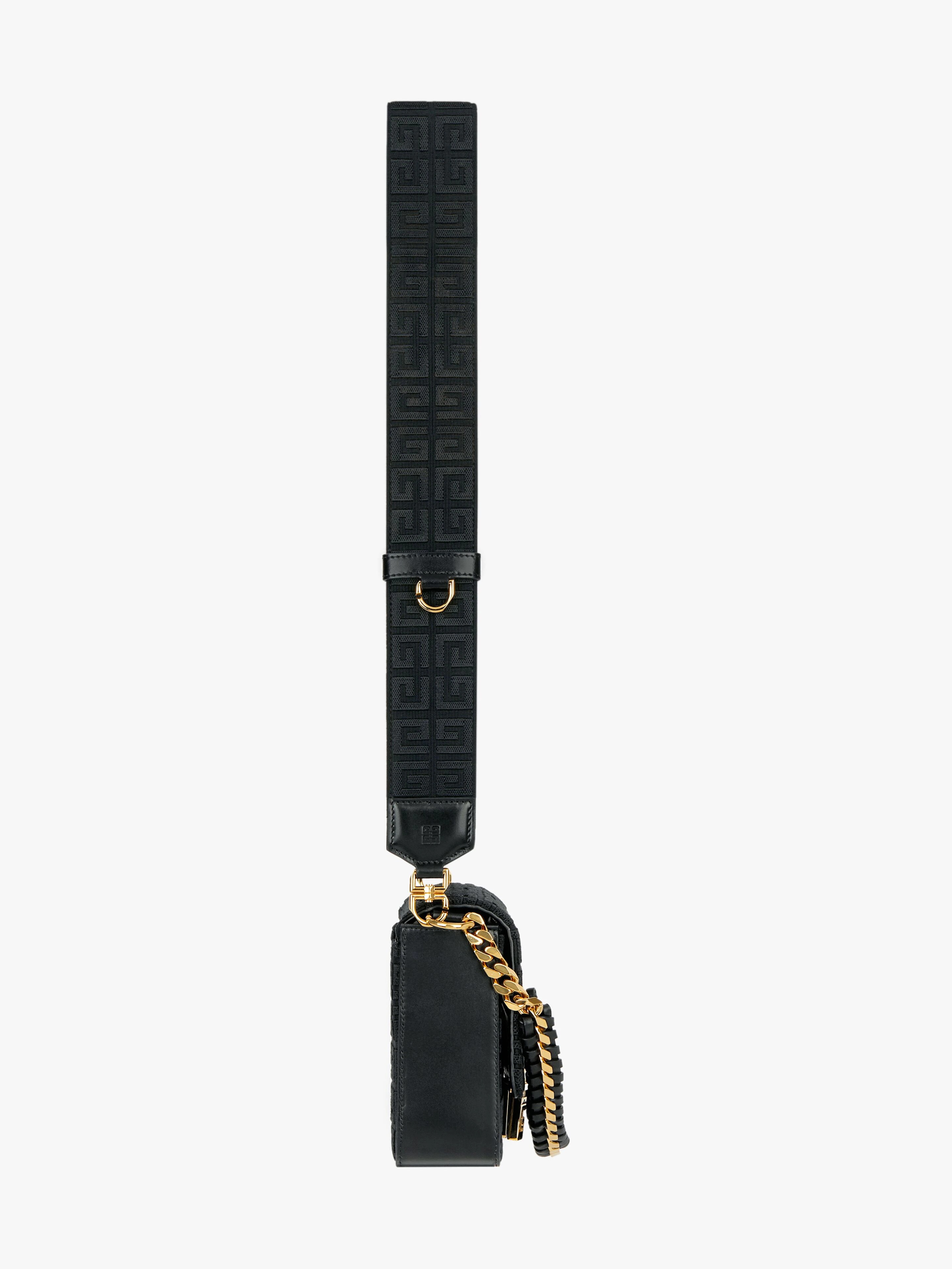 MEDIUM 4G BAG IN 4G EMBROIDERY WITH CHAIN - 3