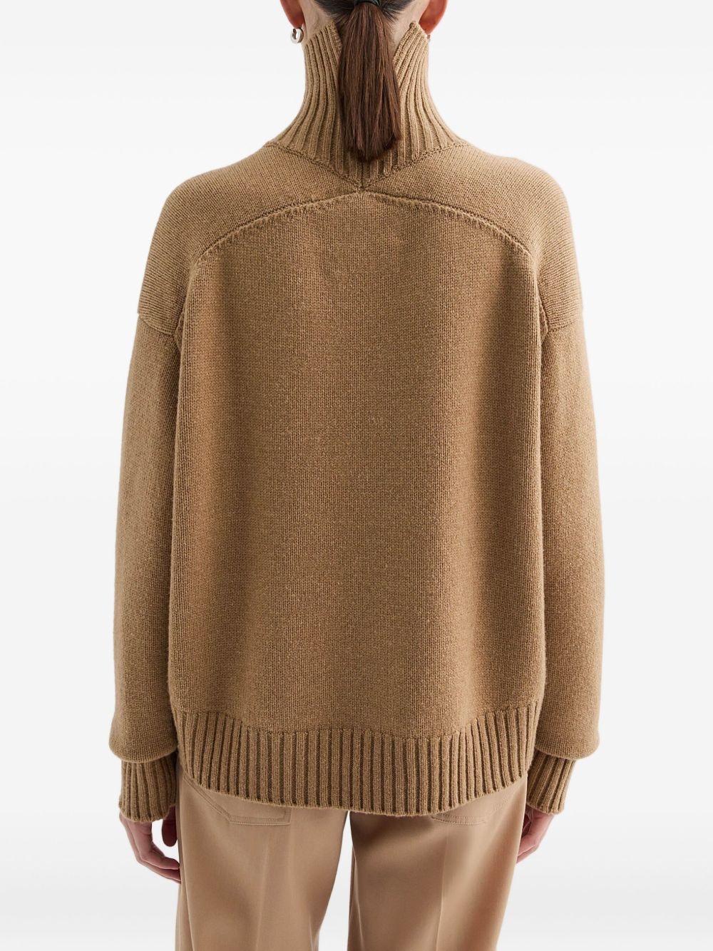 high-neck sweater - 4