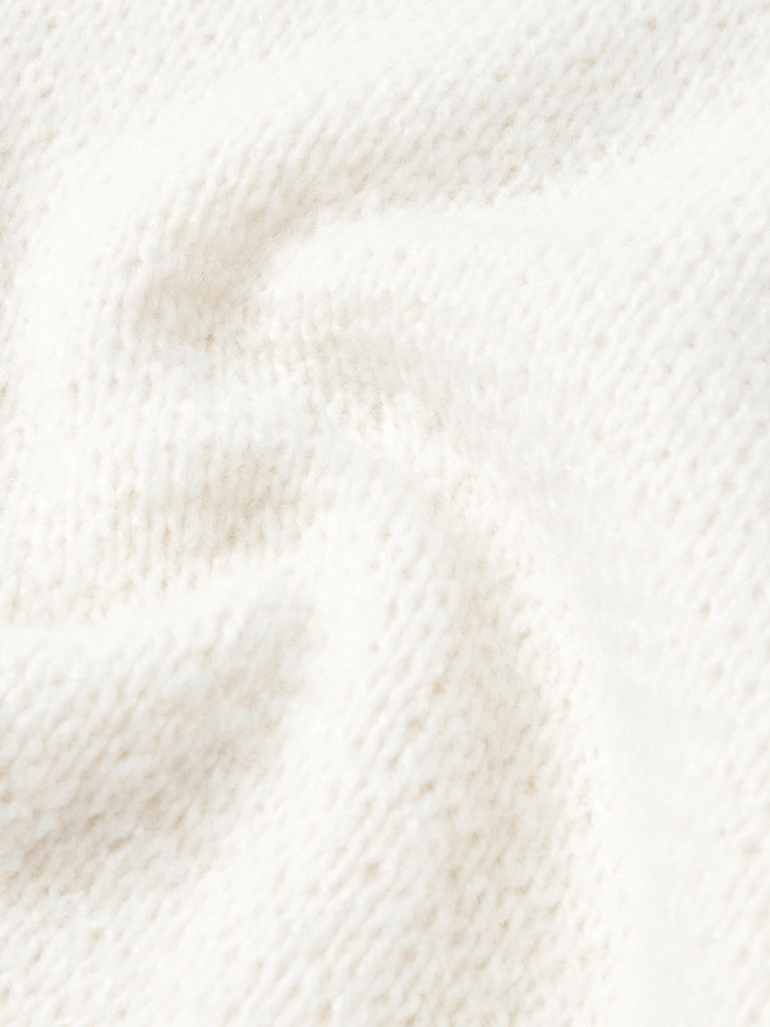 Corno Bianco Cashmere Rollneck Sweater Cream - 4