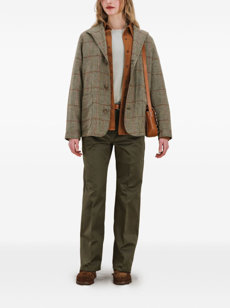 FORTELA Scotland check-pattern blazer outlook