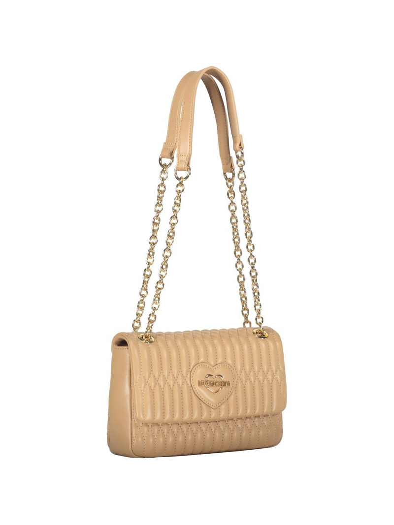 Quilted heart shoulder bag 3
