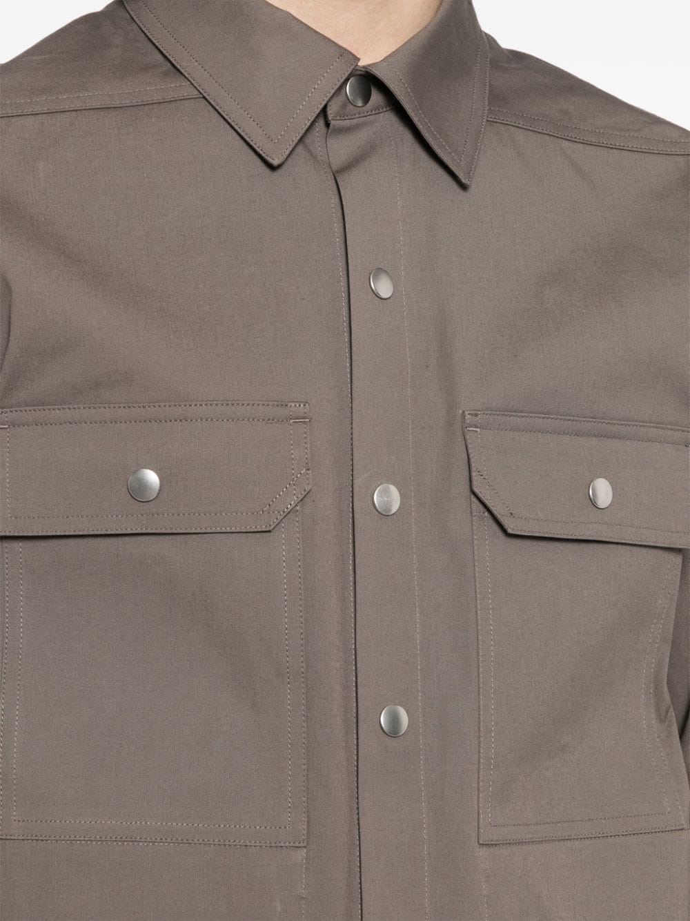 cotton shirt jacket - 5