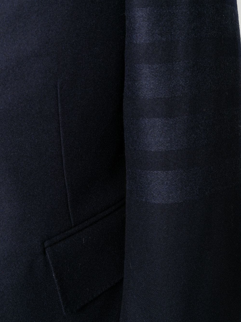 tonal 4-Bar flannel blazer - 5