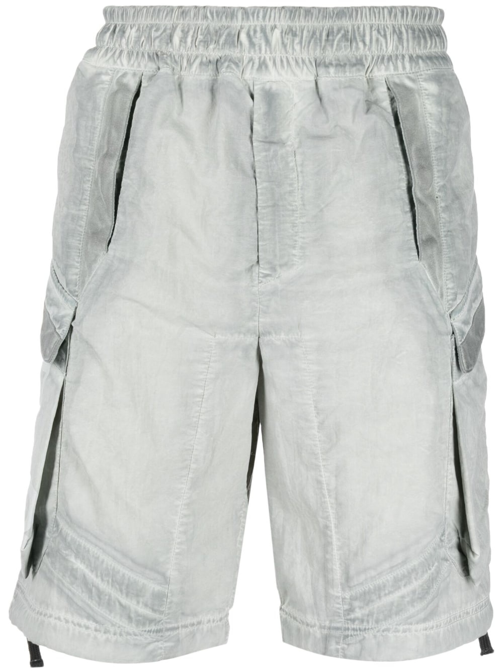 faded-effect cargo shorts - 1