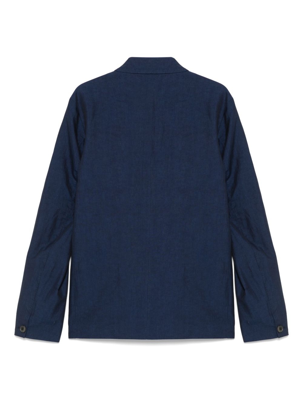 slub-textured overshirt - 2