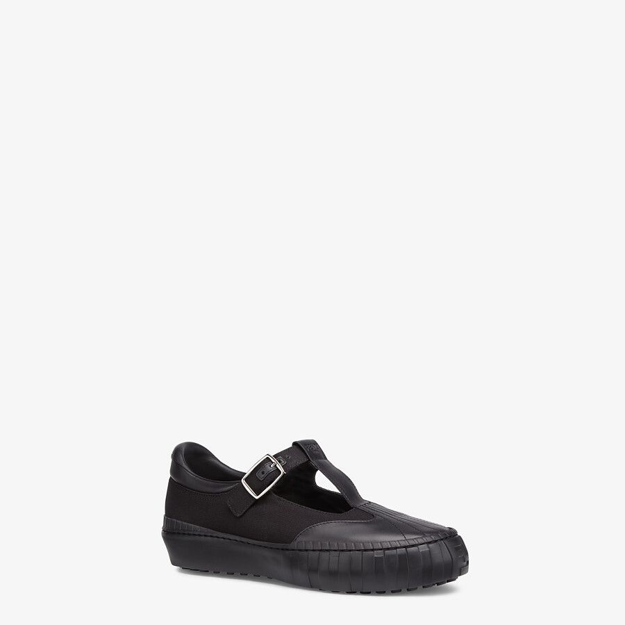 Black canvas low tops - 2