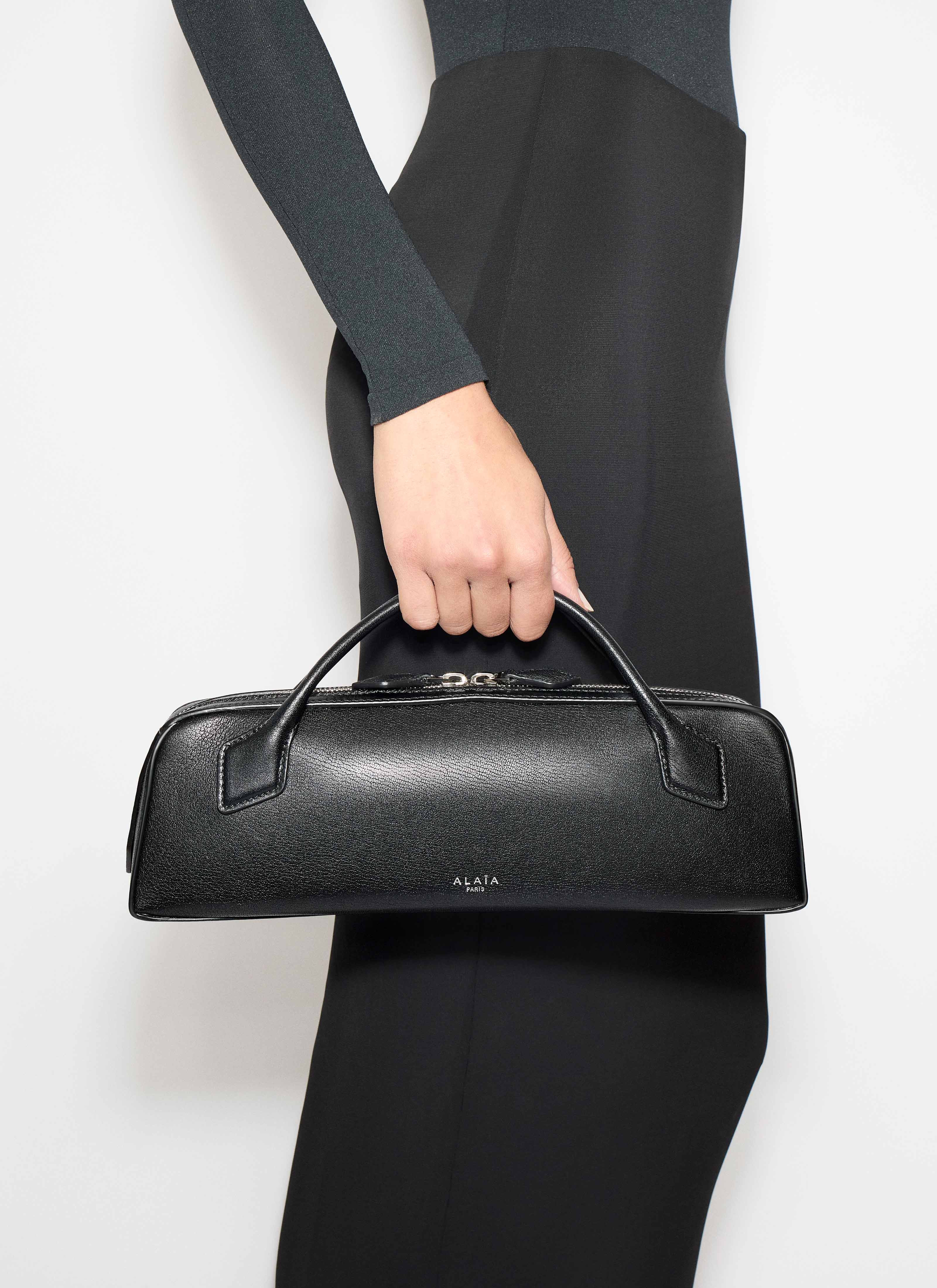 LE TECKEL CLUTCH IN SHINY GOATSKIN - 2