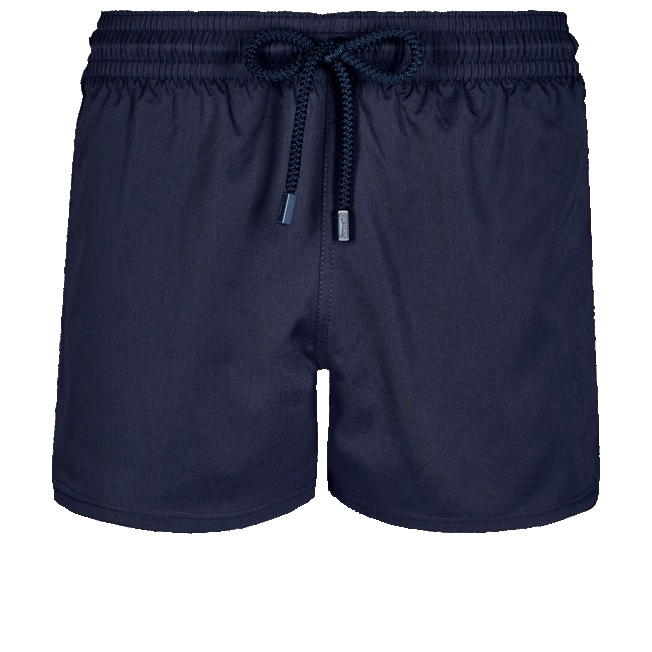 Men Swim Trunks Short and Fitted Stretch Solid - 1