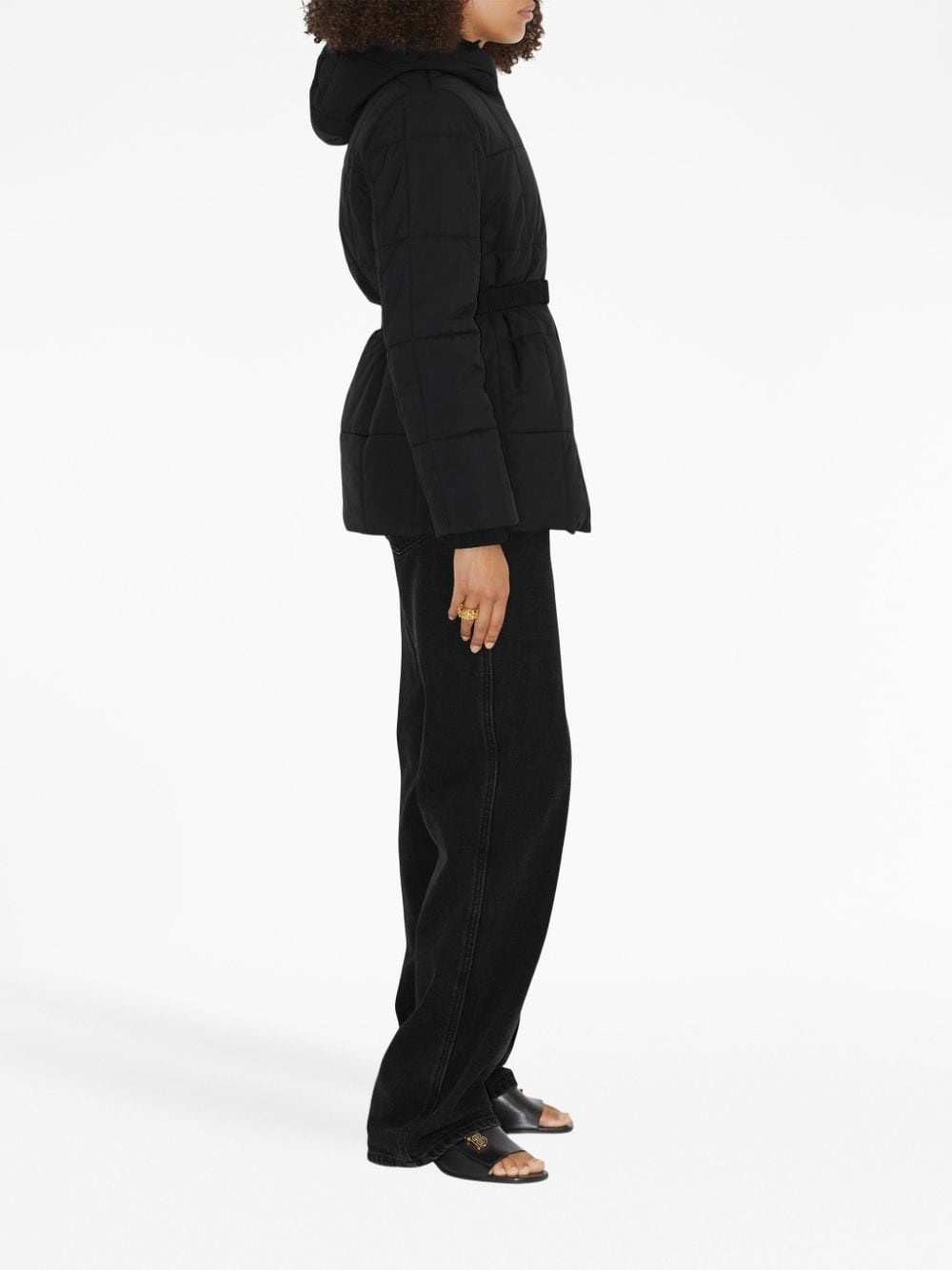 long-sleeve padded jacket - 3