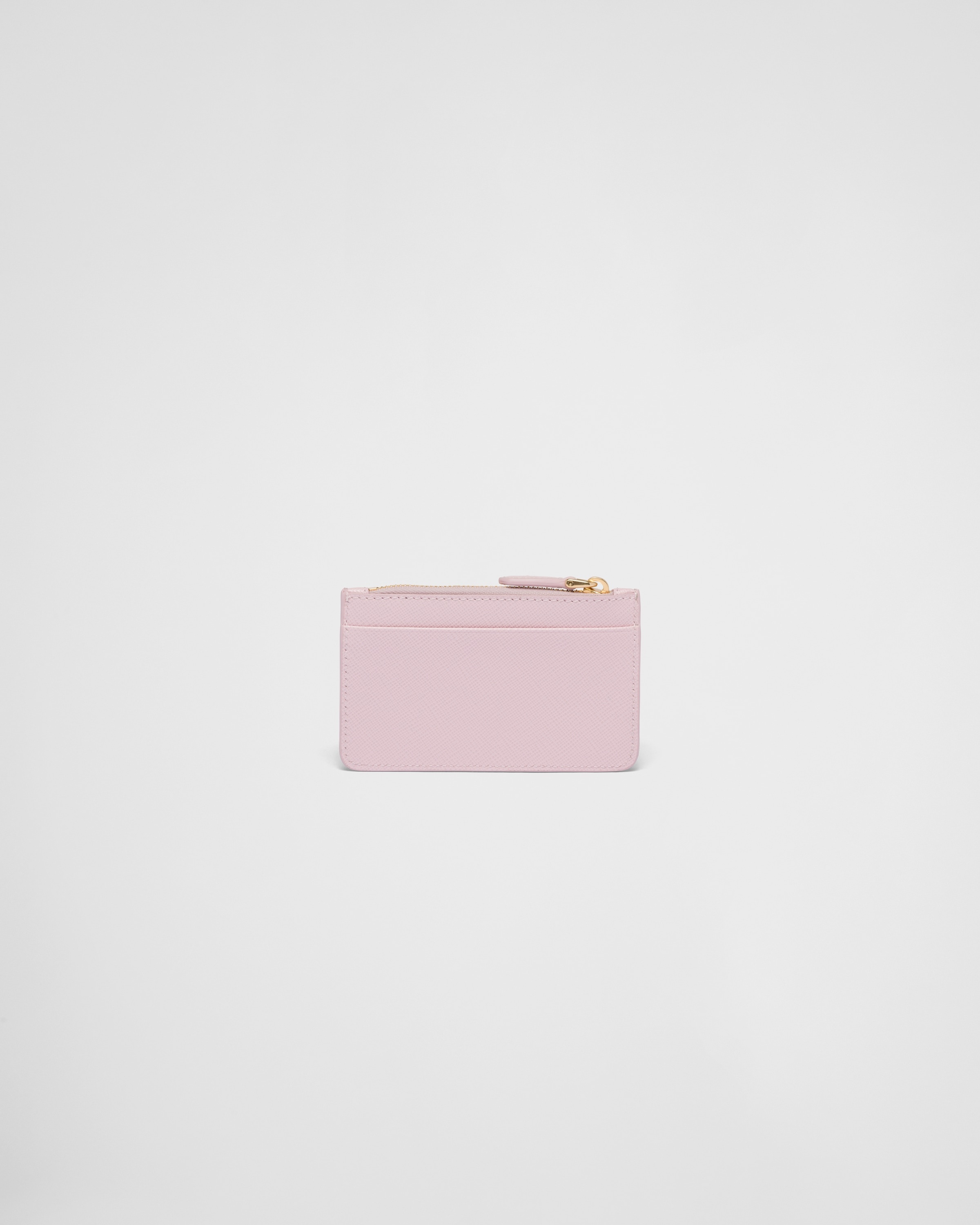 Saffiano and smooth leather card holder - 4