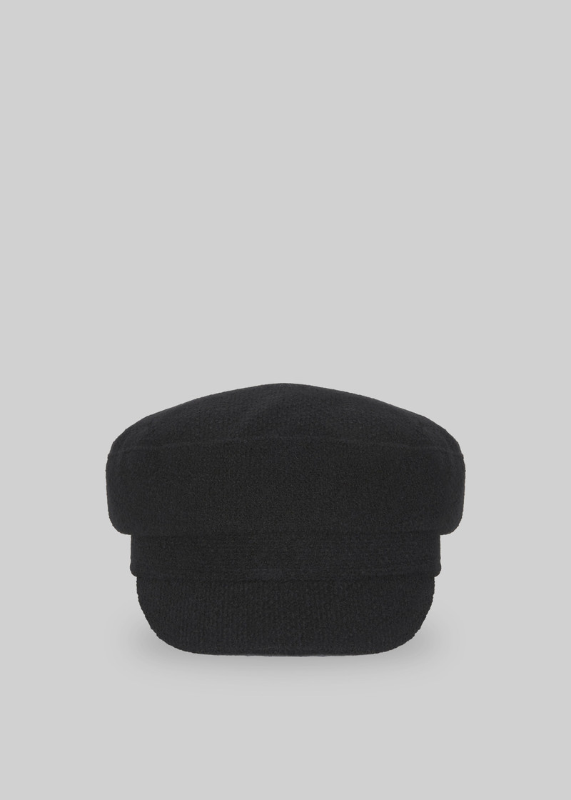 Corbet Newsboy Cap - Black 1