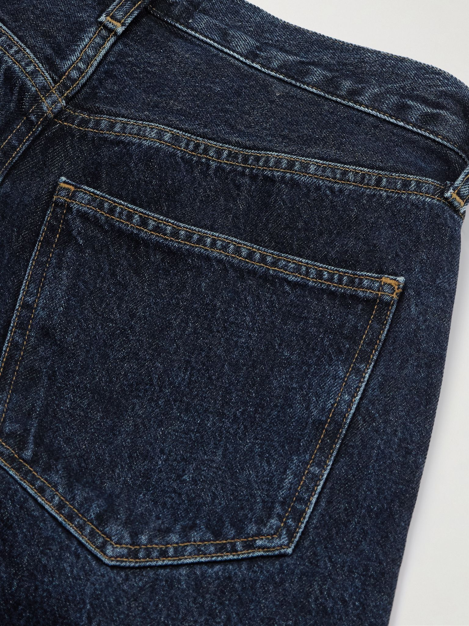 Low Curve high-rise wide-leg jeans Dark denim - 6