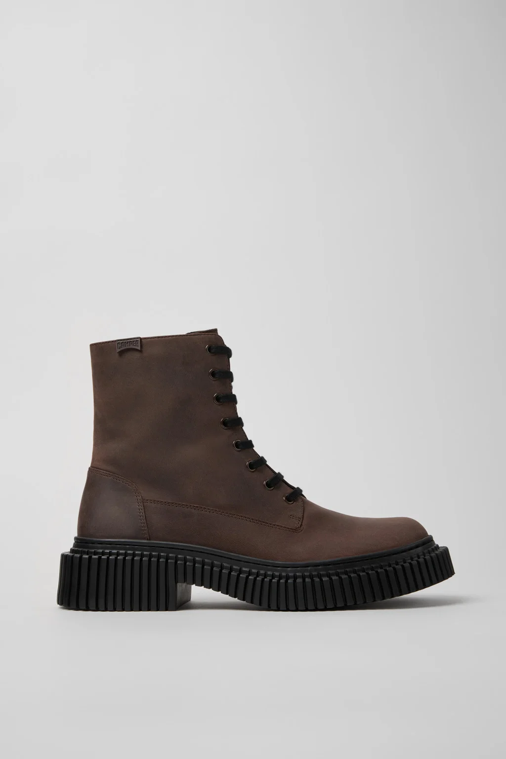 Pix Berlin Brown Nubuck Mid Boots for Men. - 1