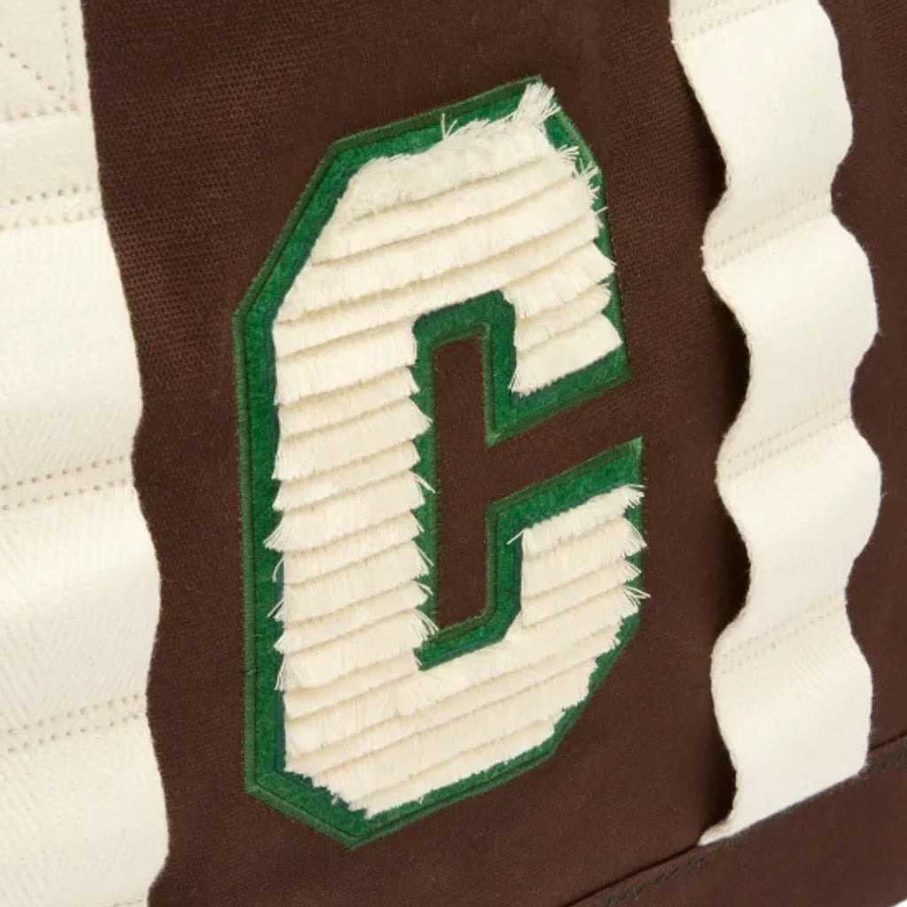 ADIDAS X CLOT TOTE BAG BY EDISON CHEN - GREEN NIGHT/DARK BROWN - 4